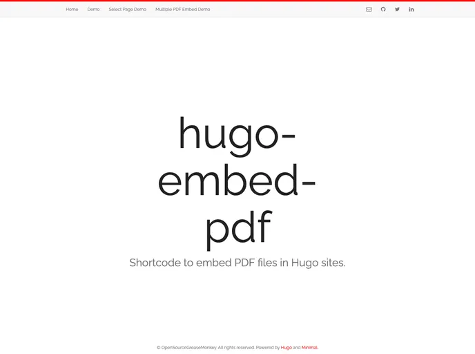 Hugo Embed Pdf Shortcode screenshot